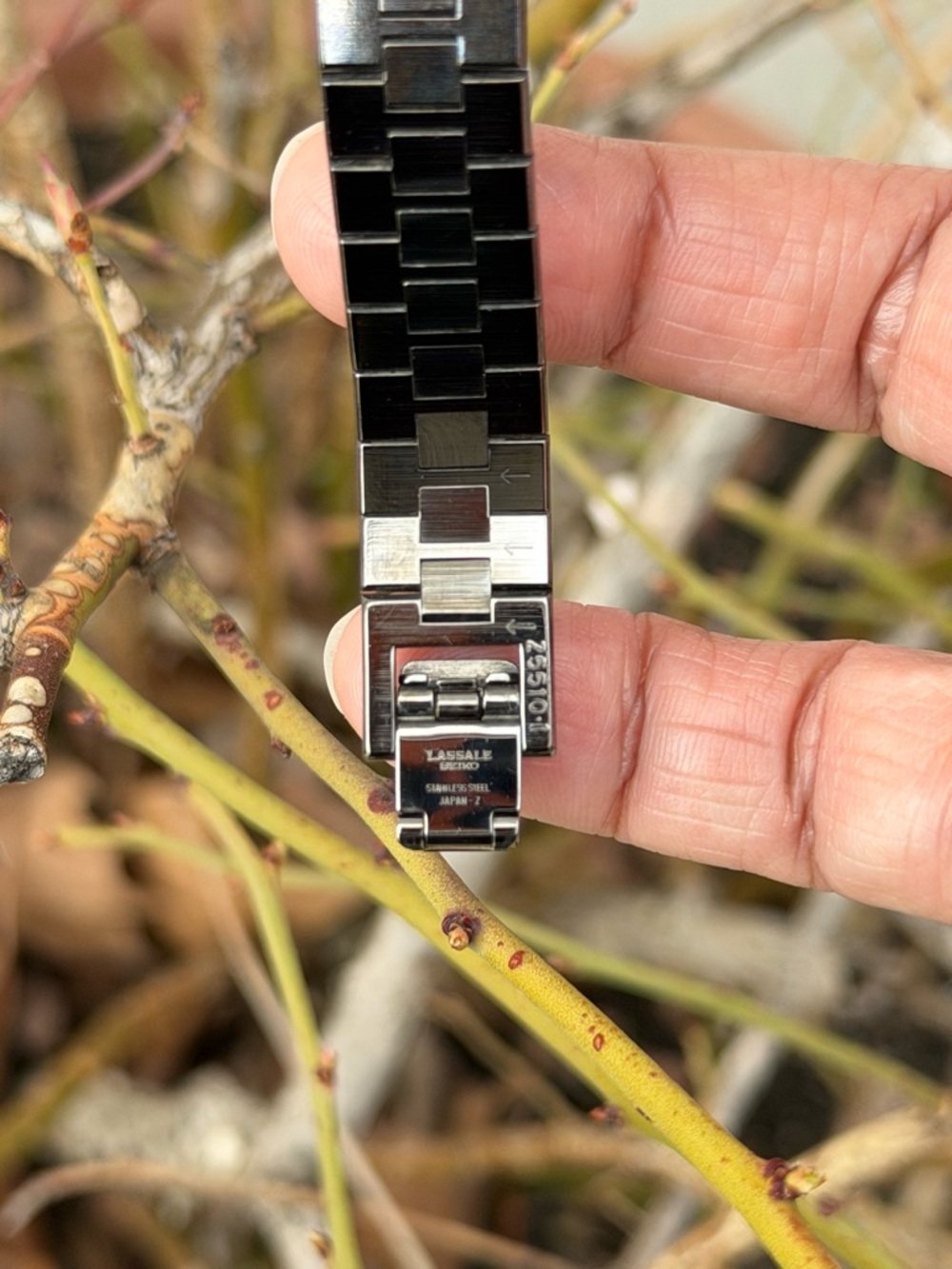 Vtg 1982 Seiko Lassale  5A50-0280 Women’s Watch [Very Good Condition] Two-Tone - Picture 9 of 9
